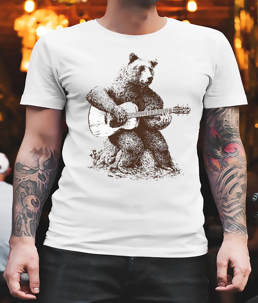 Men's and Women's T-shirts Bear