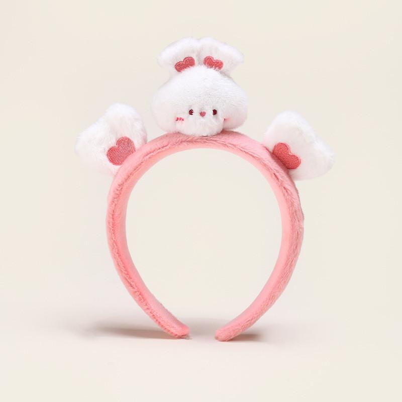 Мультяшный плюшевый ободок на голову панды с креативным дизайном для девочек, аксессуар для волос, подарок
