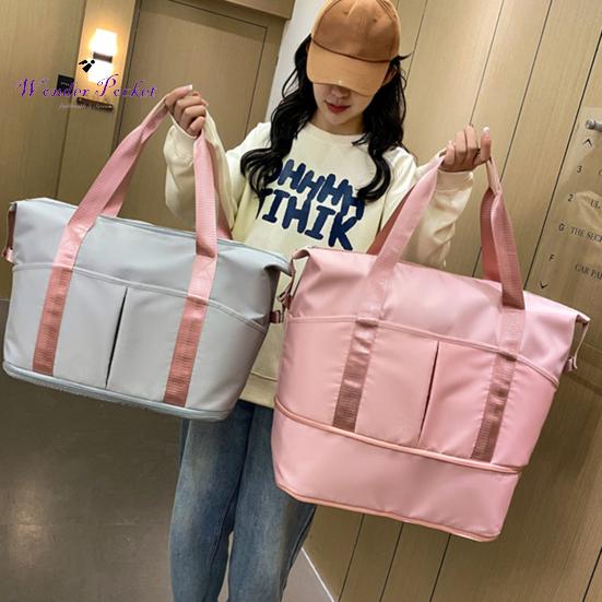 Сумка для спортзала большой вместимости с застежкой-молнией Многоразовая сумка для йоги и фитнеса Водонепроницаемая спортивная сумка для занятий спортом на открытом воздухе с плечевым ремнем Портативная одежда для секса для взрослых