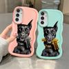 Trendy Doberman Soft Phone Cover Case for Samsung Galaxy A11 A13 A14 A52 A12 A16 A15 A21s A22 A05 A03 A23 A06 A04 A53 A33