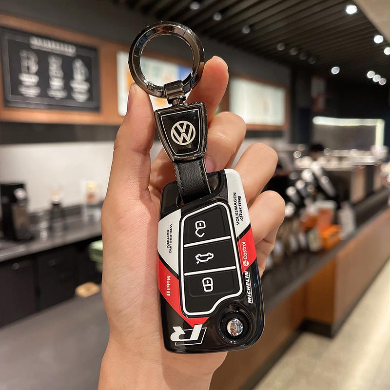 Чехол-брелок для ключа автомобиля в стиле VOLKSWAGEN VW Для VW Volkseagen Passat B8 Magotan Для Skoda Superb A7 Kodiaq Seat
