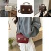 Retro Small Bag 2024 New Trendy Women's Bag Summer Casual Fashionable Simple Crossbody Handheld Box Bag
