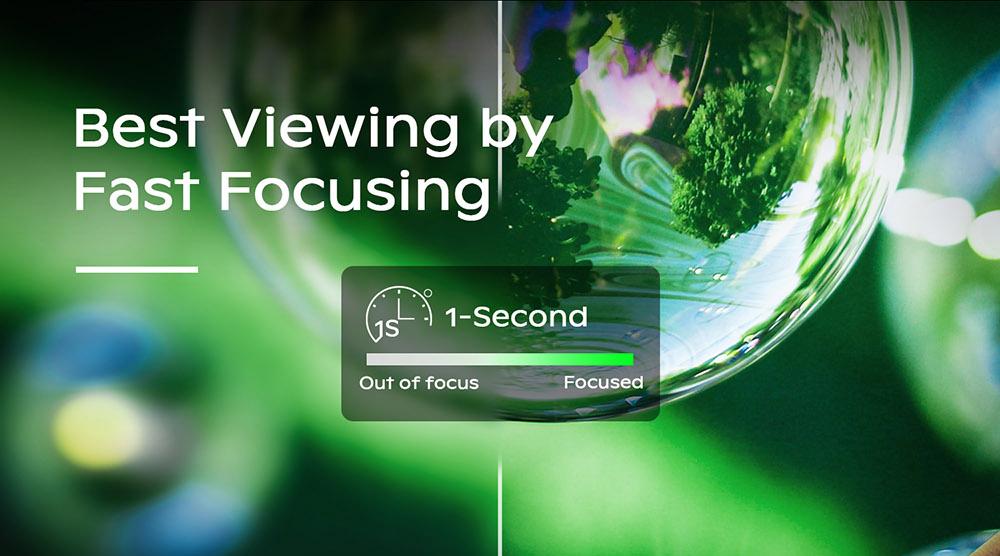 VIVIBRIGHT D5000 Projector, 1080P HD 600 ANSI Lumens Vertical Keystone Correction 10W Speaker