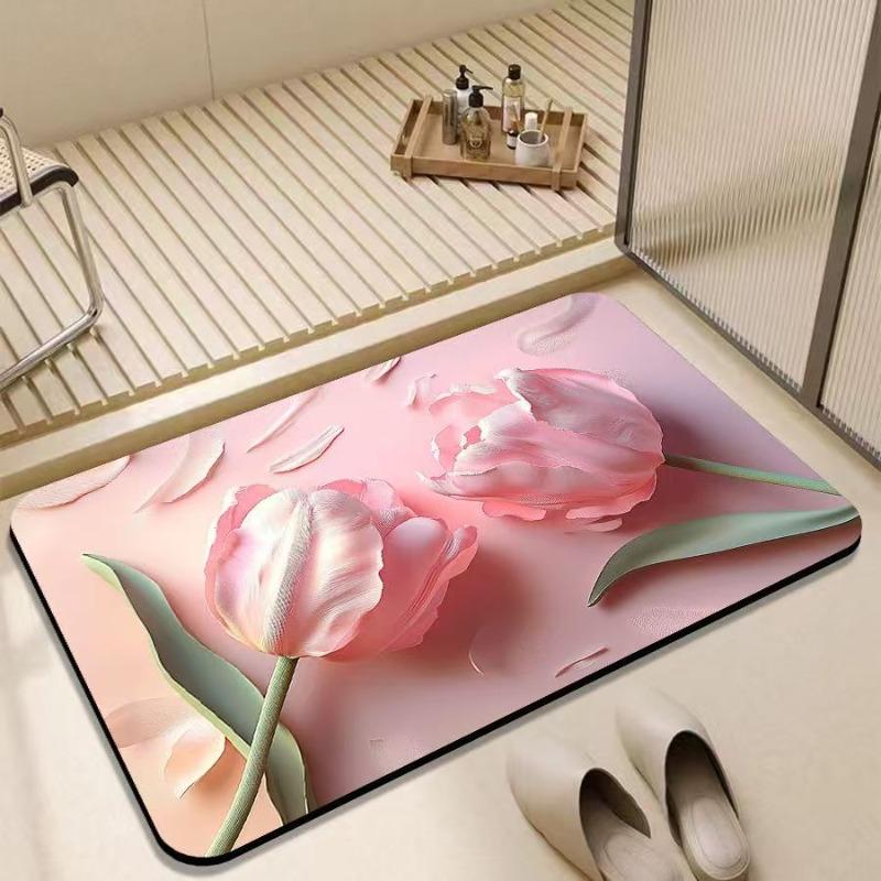 Bathroom absorbent diatom mud toilet doormat toilet toilet floor mat toilet carpet