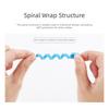 Anti Break Spiral Cable Winder Multi-Color Charge Cable Sleeve  For Earphone Wire