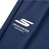 Skechers Однотонные повседневные спортивные брюки с зауженными штанинами, средней посадки, удобные, из быстросохнущего трикотажа, мужские, темно-синие P224M024-02MZ
