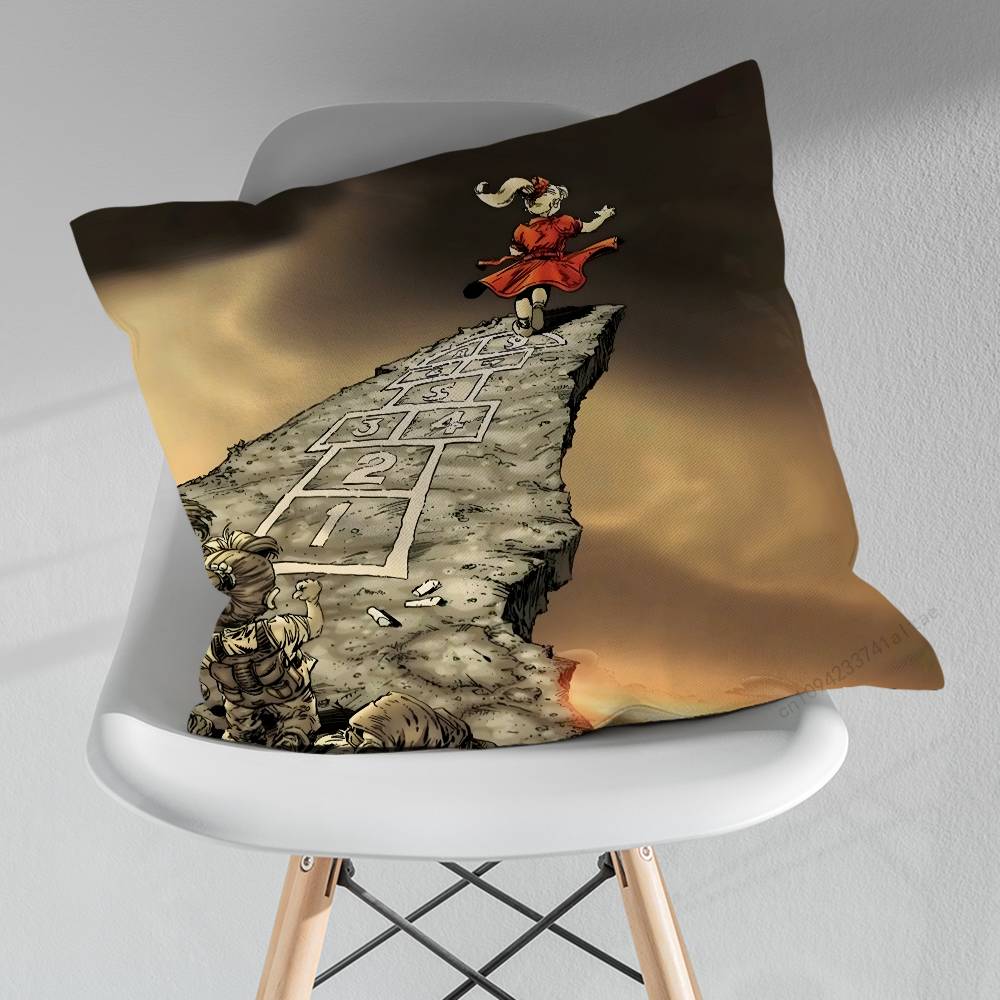 Подушка KKorn Rock для дивана в гостиной, наволочка, домашний декор, спальня, комната, наволочка для подушки на кровать
