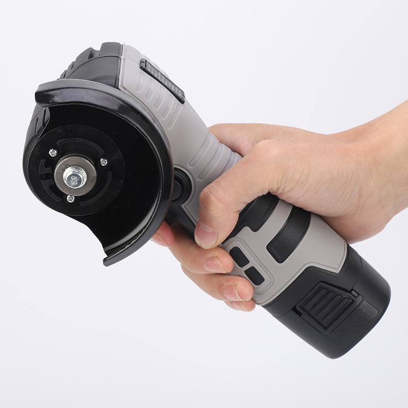 16.8v Cordless Electric Angle Grinder, 9000r/min Lithium Battery Mini Polishing Grinder, Diamond Cutting Power Grinder