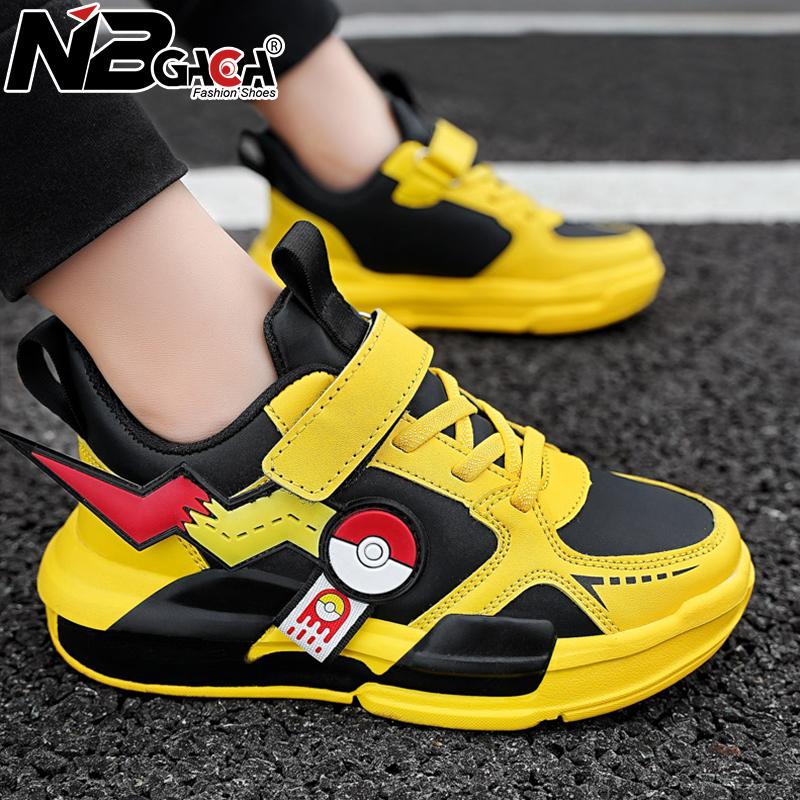 Cartoon Kids Shoes Fashion Classic Children Sneakers for Boys New Walking Shoes Casual Outdoor with Leather