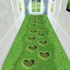 Ковер для коридора с зеленой травой, длинный ковер для коридора отеля, 3D ковер для гостиной, коврик для кухни, коврик для прохода, коврик для дома, прихожей