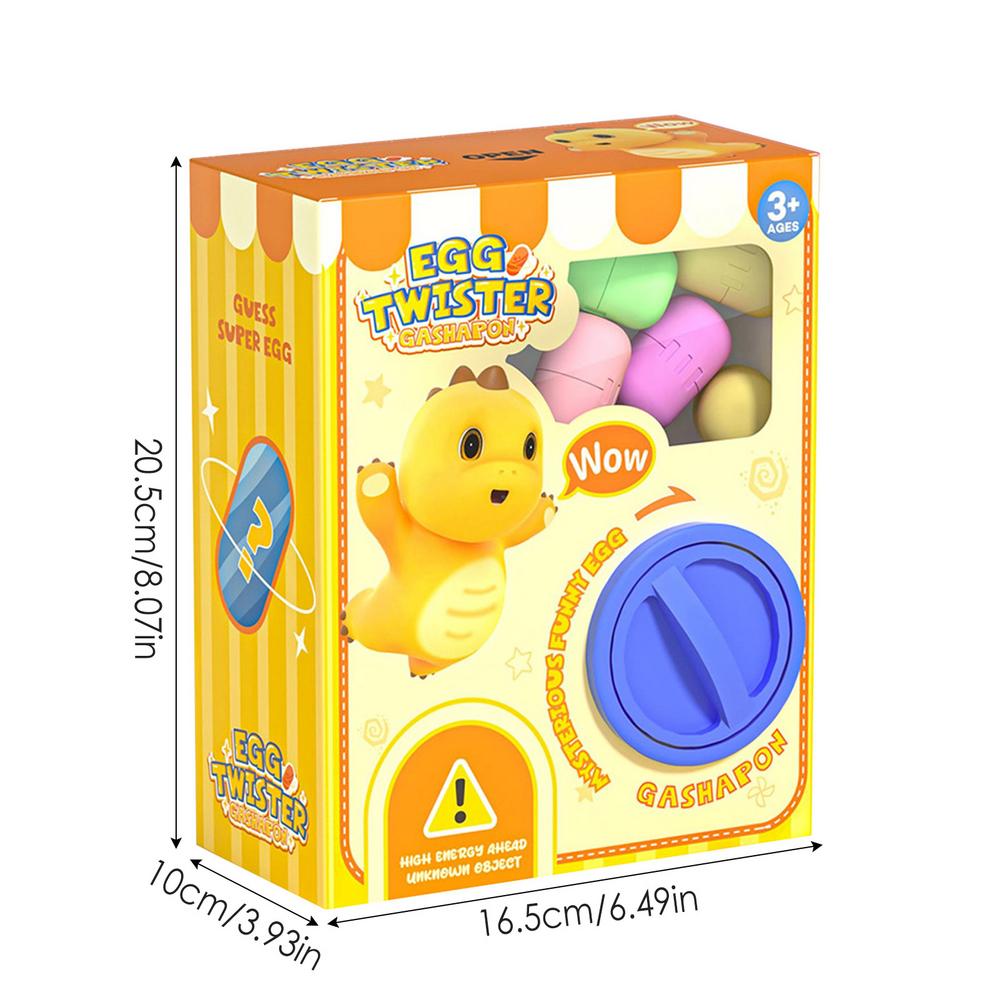 Игрушечный торговый автомат, Машина для скручивания яиц, Игрушечный автомат-когти, Универсальный автомат для продажи конфет, Уникальный торговый автомат с 6 гасяпонами для детей