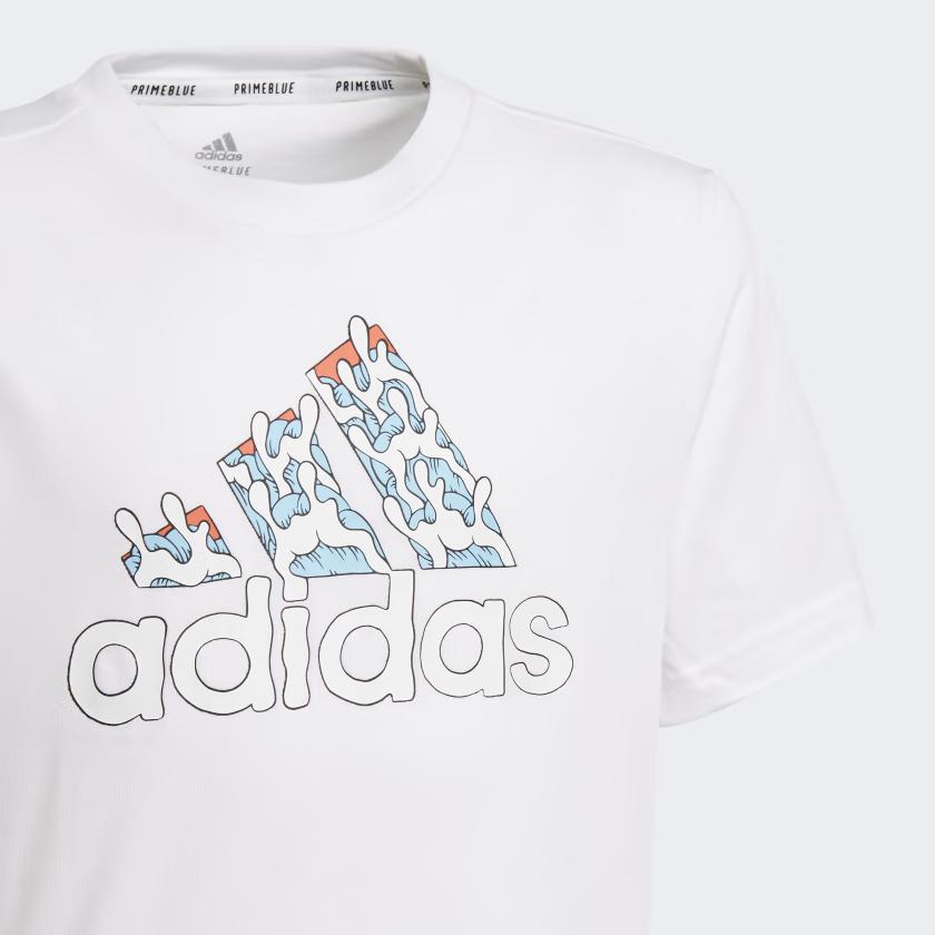 adidas Детские футболки с круглым вырезом Средние GQ1141