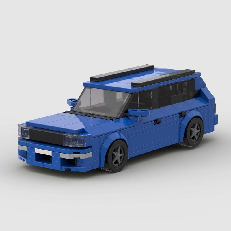MOC Гоночный автомобиль Городской Спортивный RS2 Строительные Блоки Кирпичики Детские Игрушки Подарок Друзьям Суперкар Гонщики Транспортное средство Техника