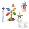 Polygonal Snowflake Shape PP Environmentally Friendly Material Bucket DIY Assembly and Assembly Children's Educational Parent-child Interactive Toys