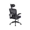 Chaise de bureau ergonomique - woxter - ergo black - réglable en hauteur - accoudoirs - tissu respirant