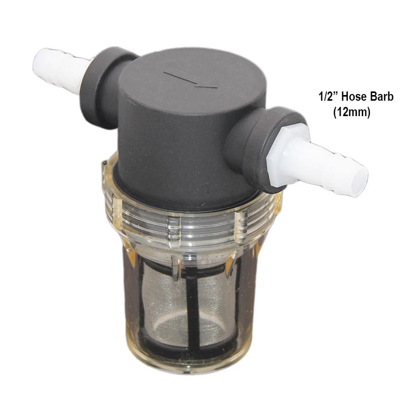 Inline Filter for Home Brewing 150 micron 100 mesh Water & Beer Filtering