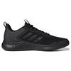 Adidas Fluidstreet Comfortable Versatile Fabric Mesh Cushioning Non-Slip Wear-Resistant Low-Top Casual Running Shoes Men Sneaker Black Gray IF8651