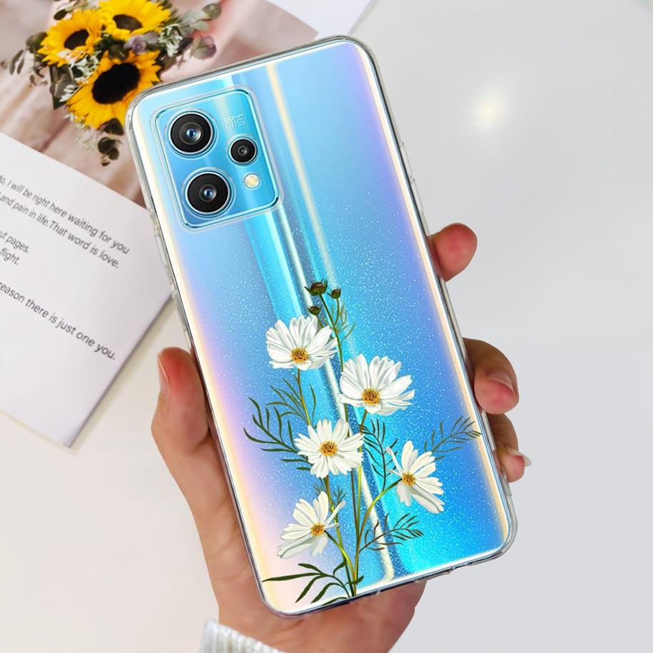 Чехол для OPPO Realme 9 Pro Plus 5G RMX3392 Модный силиконовый мягкий чехол с бабочкой для Realme 9 Pro+ Чехол Realme9 Ударопрочный Funda
