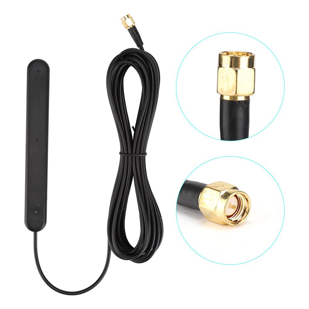 FM DAb DAb Цифровая радиоантенна 5M SMA 20db 5v 15mA Клейкая монтажная антенна