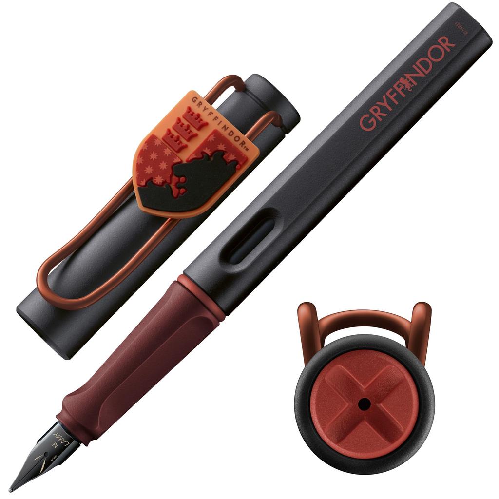 Fountain Pen LAMY Extra Fine Nib Gryffindor Edition T10 Blue Ink Cartridge Right Handed