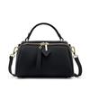 Leather Temperament Women's Bag Retro Simple Classic Boston Tote Leather Diagonal Shoulder Bag