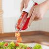 Tomato Grape Cherry Slicer Fruit Vegetable Salad Manual Slicer, Fruit and Vegetable Tool Kitchen Gadget, Progressive Zip Slicer