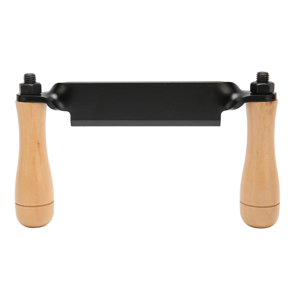 Прямой скребковый нож со стальным лезвием и деревянной ручкой, высокопрочный полированный инструмент для скребкового дерева