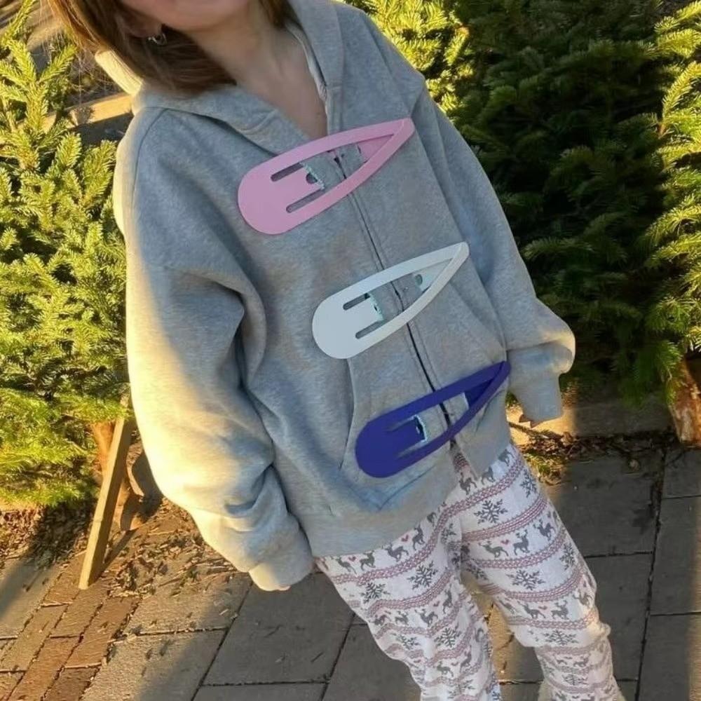 Creative Extra-large Hair Clips 28cm Hoodies BB Clip Backpack Decoration Hairpin Daily Wearing