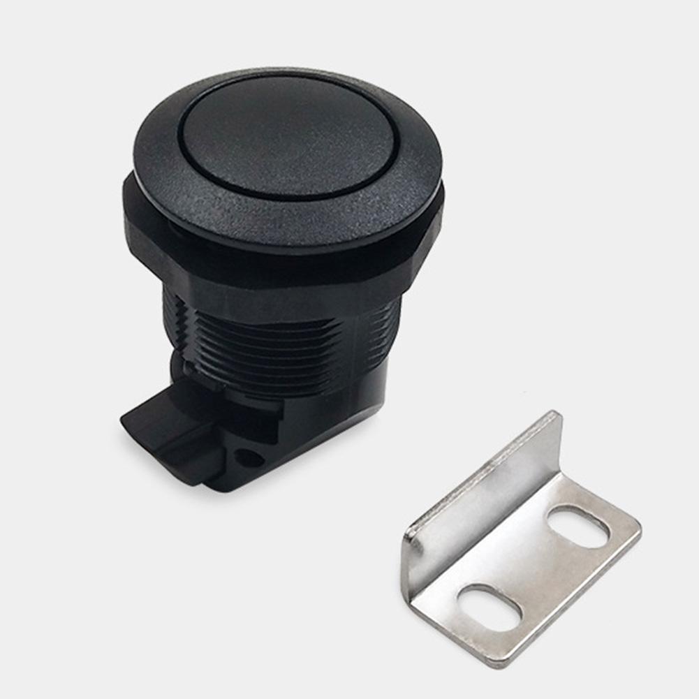 Black Embedded RV Lock Cupboard Chassis Lock Simple Installation Versatile Application Innovative Locking System