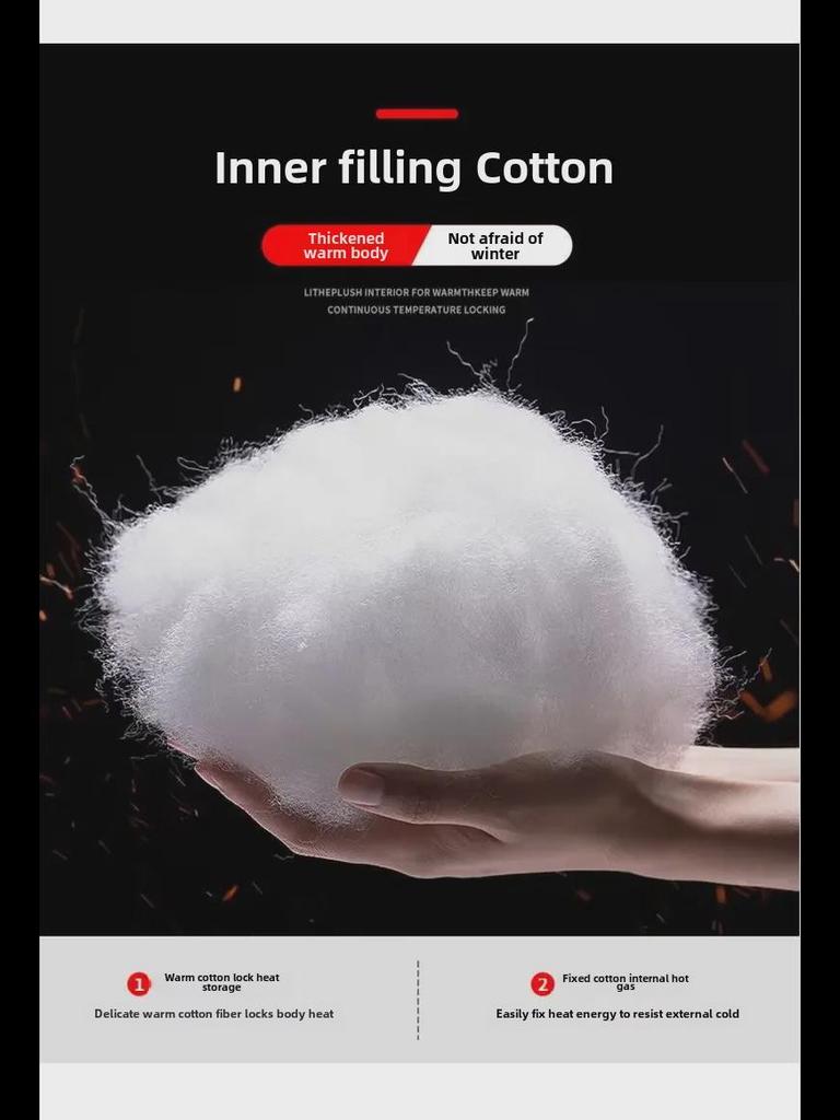 Boys' 2024 Winter Cotton-Padded Puffer Jacket - Thick, Warm & Stylish Sports Casual Design