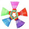 6Pcs EVA Badminton Shuttlecocks Rainbow Ball Head Badminton Trainer Durable Badminton Ball Outdoor