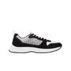 B25 Runner Sneakers Black Suede White Technical Mesh Black Dior Oblique Canvas