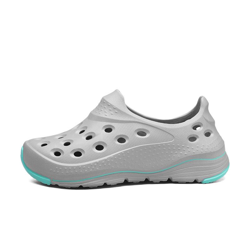 Sandals Men's Summer 2024 New Outer Wear Bag Head Driving Outdoor Sports Non-slip Beach Stepping On Shit Hole Shoes