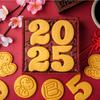 Пластиковые формы для печенья, штампы для печенья 2025 года Змеи, формочки для печенья, форма для помадки, кухонный инструмент для выпечки кондитерских изделий