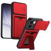 Card‑Holder‑Series Sliding‑Lens‑Cover PC Hybrid TPU Shockproof Phone Case For OPPO Reno15 Pro Max 5G Global