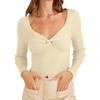 Сплошные топы, облегающая одежда, модные пуловеры с v-образным вырезом и длинными рукавами, осенние и зимние женские свитера 28968