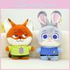 Zootopia Hopps Judy  Nick Wilde Plush Stuffed Animal Toy Fox  Doll Bunny