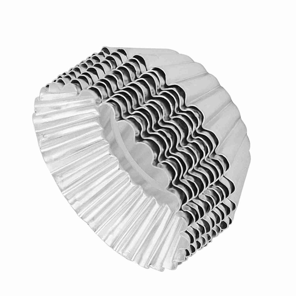 10 шт., форма для яиц из алюминиевого сплава, инструменты для выпечки, 70 мм, формы для выпечки, кухонные инструменты для выпечки