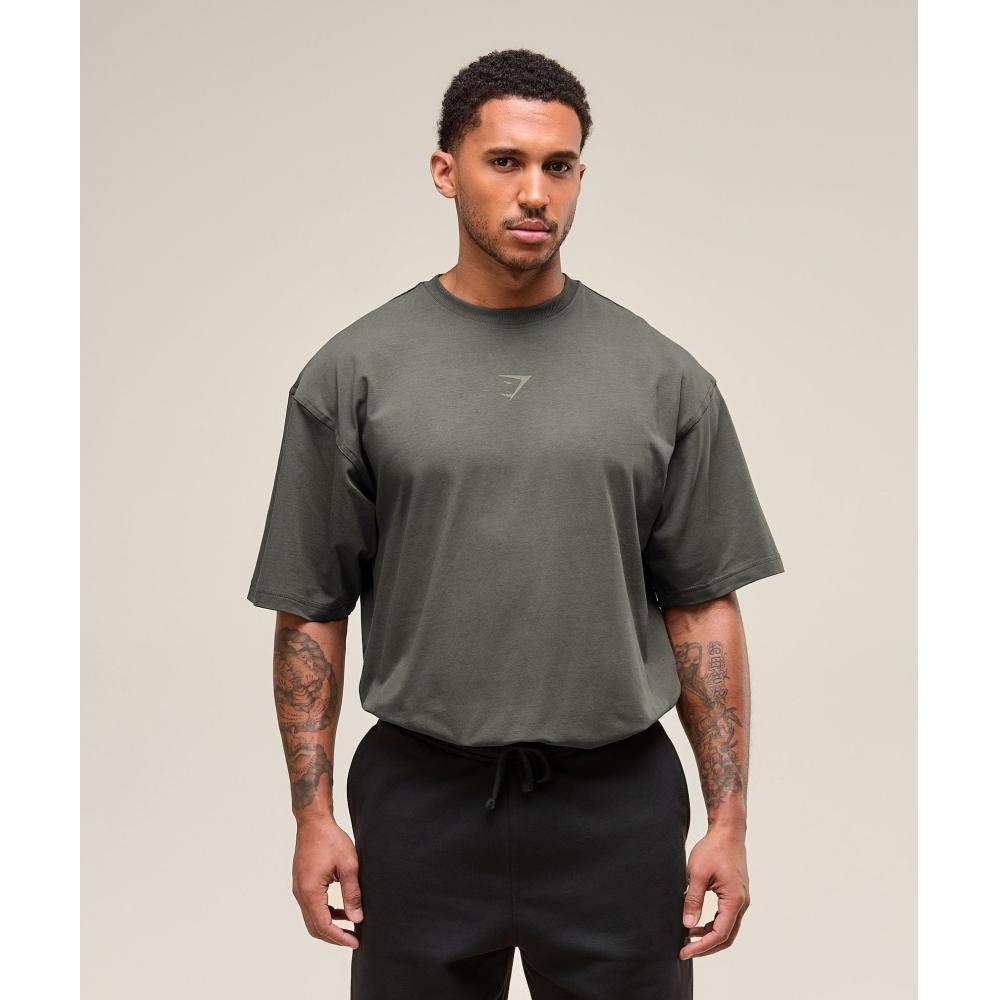 Gymshark Футболка Power strengTh Green A2c9e Ecjh