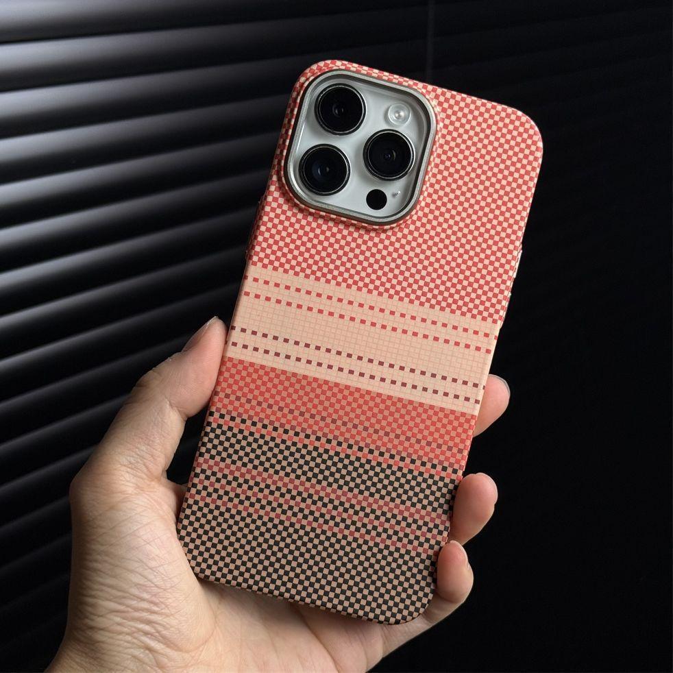 Совместимый iPhone 17 Pro Max Закат Восход Керамический Магнитный Чехол, Полное Покрытие Защита от Падений.