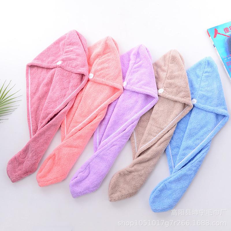 Quick-Dry Absorbent Hair Drying, Hair Towel Turban for Bath and Shower