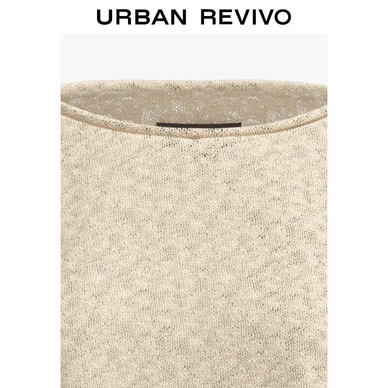 UR Women's Round Neck Long Sleeve Knit Sweater