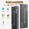 KCEVE HDMI USB3.0 KVM-переключатель, 4 входа, 1 выход, поддержка 4K@60Hz, эмуляция EDID, 4 порта USB 3.0, переключает между 4 ПК и 1 монитором, клавиатура и