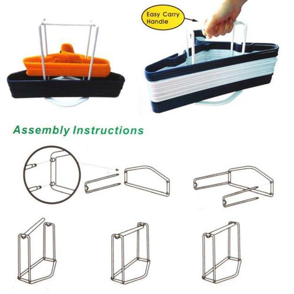 Practical Rack Laundry Products Organize Rack Hanging Clothes Hanger Storage Home Hanger Storage