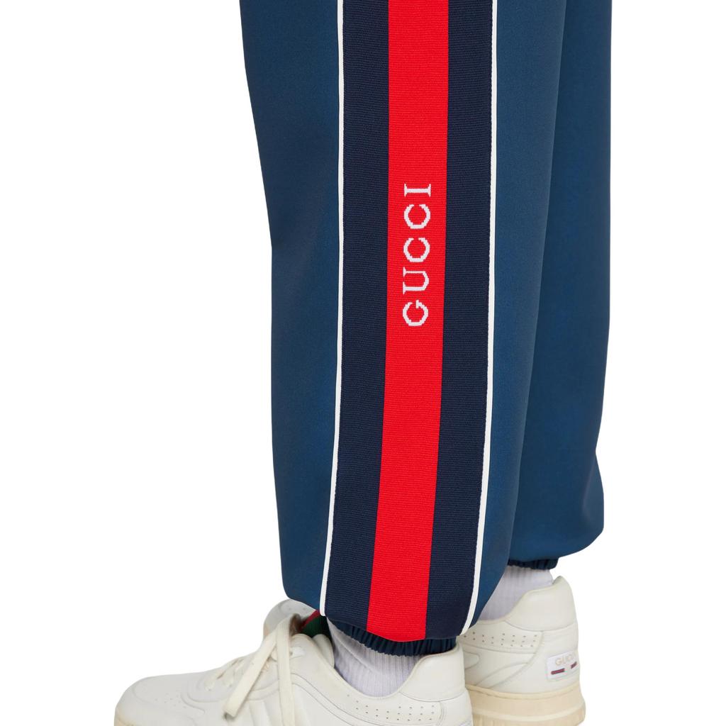 GUCCI Neoprene Sportswear Pants With Web 791093-XJHEJ-4804