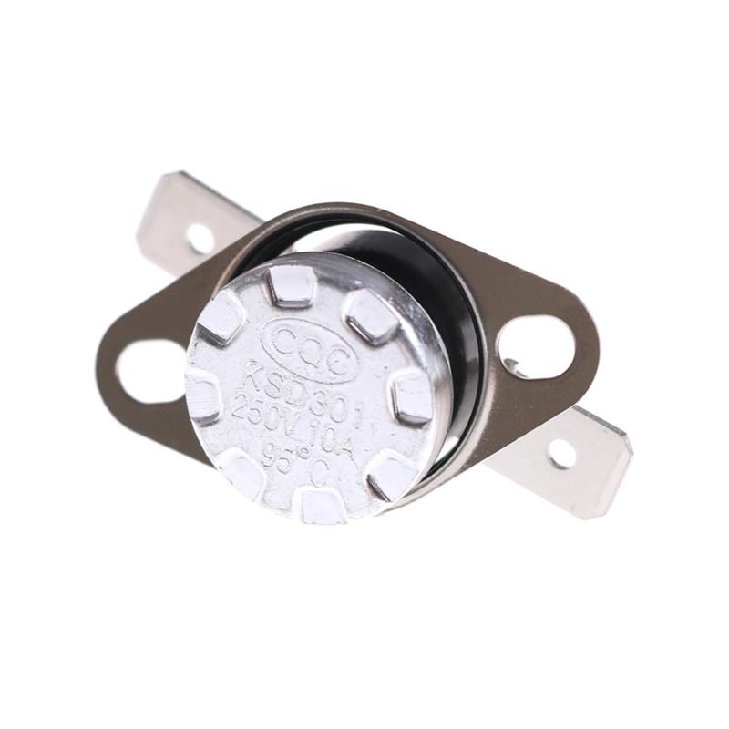 5 шт. 10A 250 В Ksd301 95 ° C термостат Температура термопереключатель