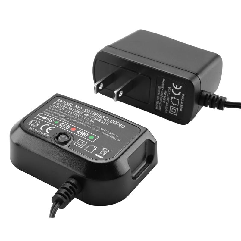 A96I-Замена зарядного устройства для Black &Decker 9.6V-18V A12 A12-X HPB18 HPB14 HPB12 HPB96 NI-CD NI-MH Зарядное устройство для аккумуляторов Вилка США