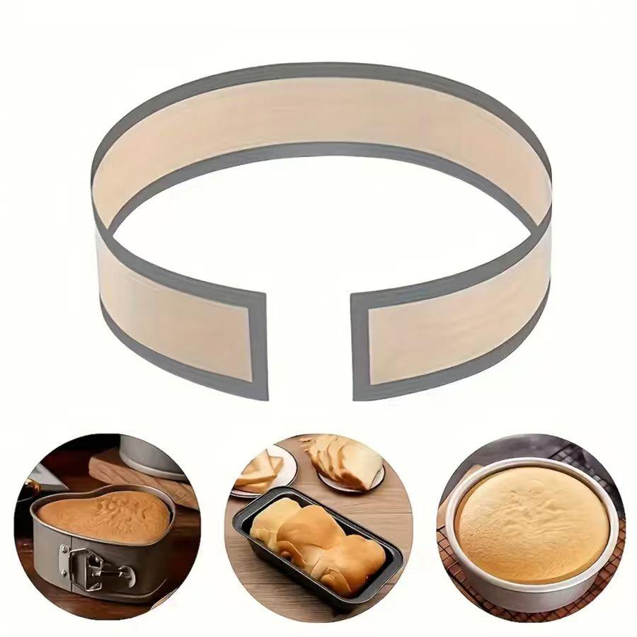 Long Silicone Baking Mat For Frying Pans, Kitchen Frying Pan Mat, Spring Baking Tray Mat