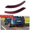 For Volkswagen VW Sharan 2011~2016 7N0945105B 7N0945106B Car Rear Bumper Reflector Taillight Brake Fog Warning Lamp Red Lens