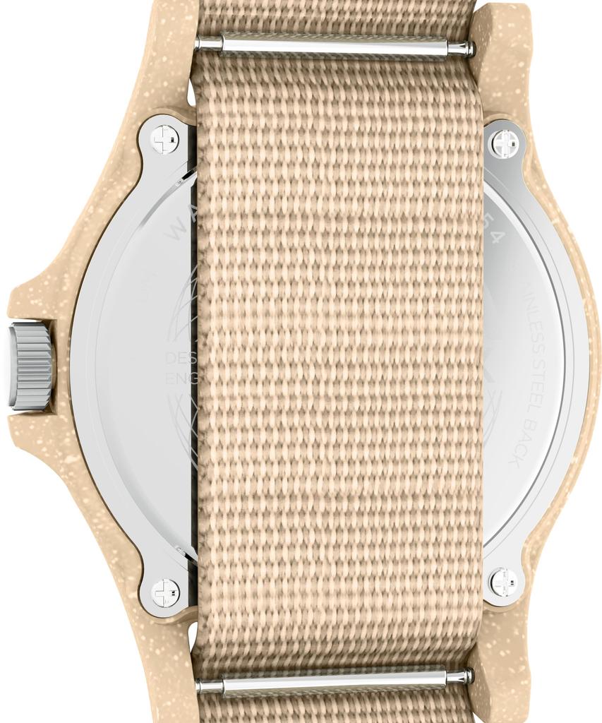 Часы TIMEX Reclaim Ocean Beige Dial Tide Material Quartz 40MM TW2V95900 бежевый
